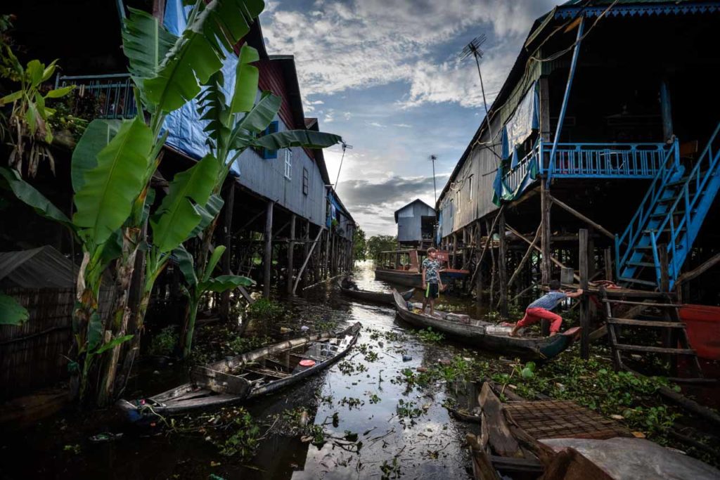 Narrow Alley of Kompong Phulk
