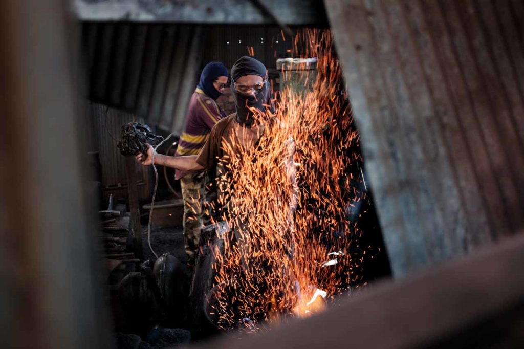 Black Smith in Cambodia