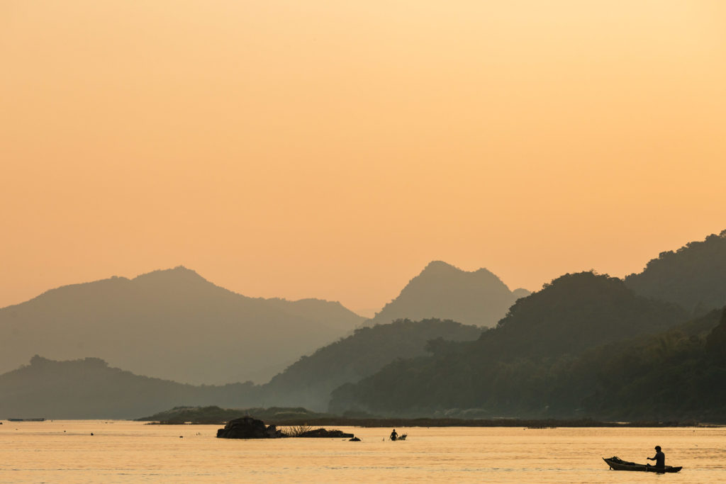 Sunset in Luang Prabang