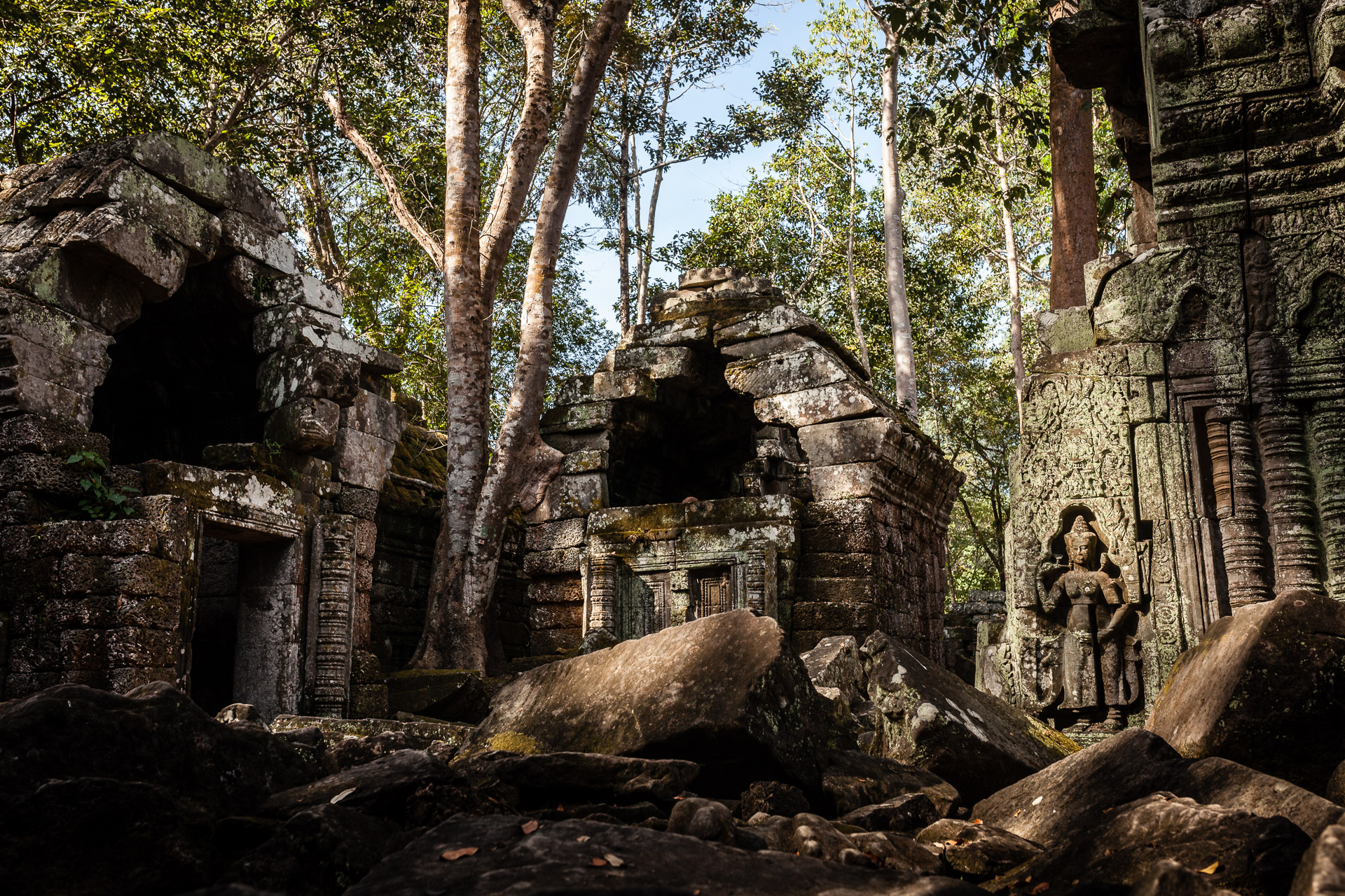 Lost Temple in Angkor Lost Temple in Angkor
