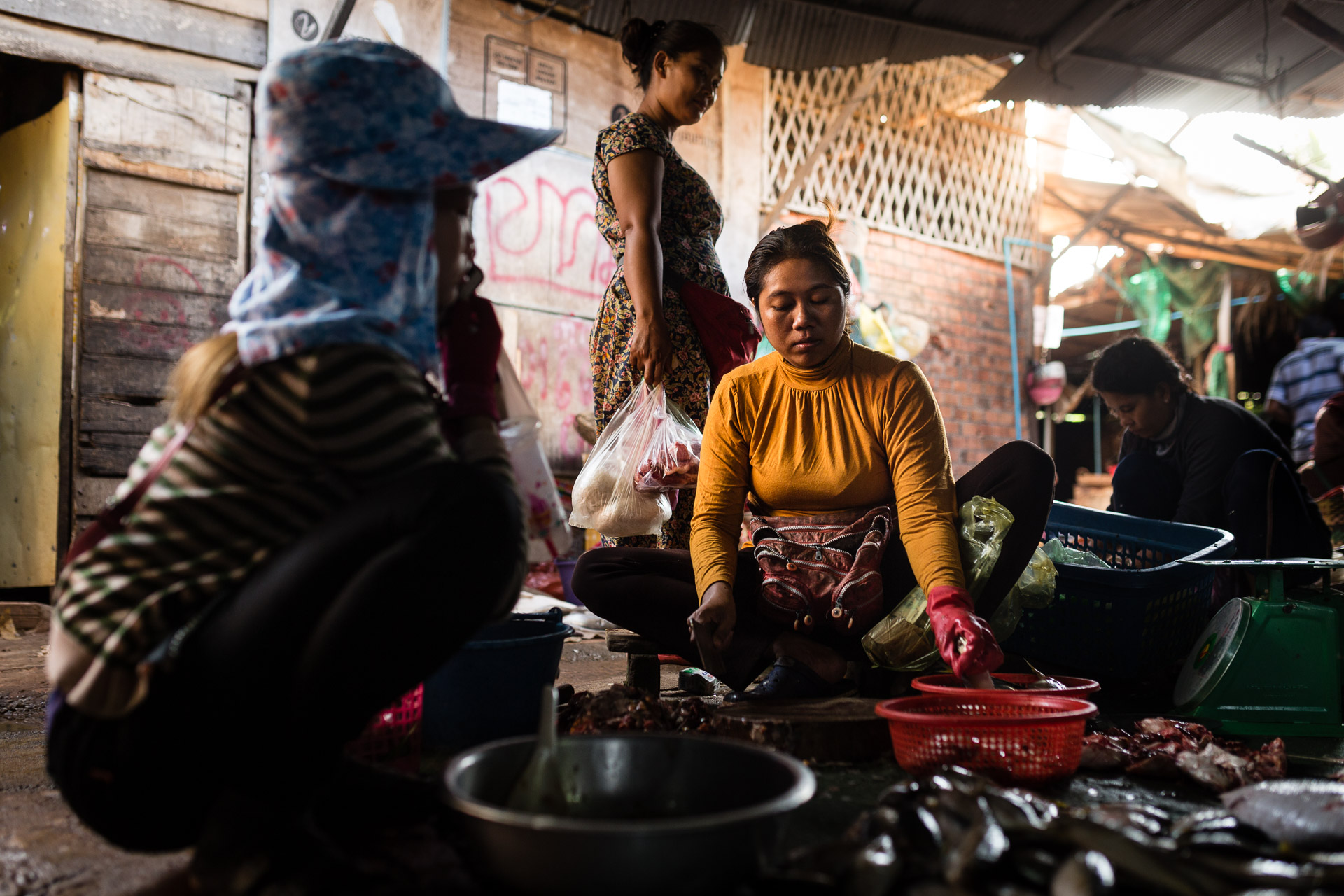 Local Market in Cambodia Local Market in Cambodia