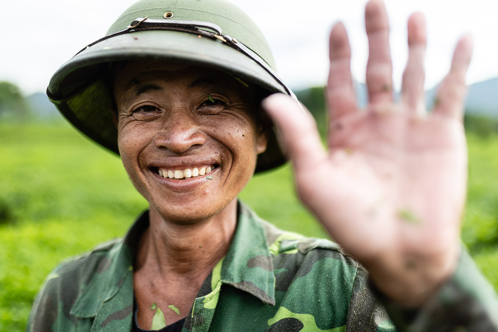 Vietnamese smile