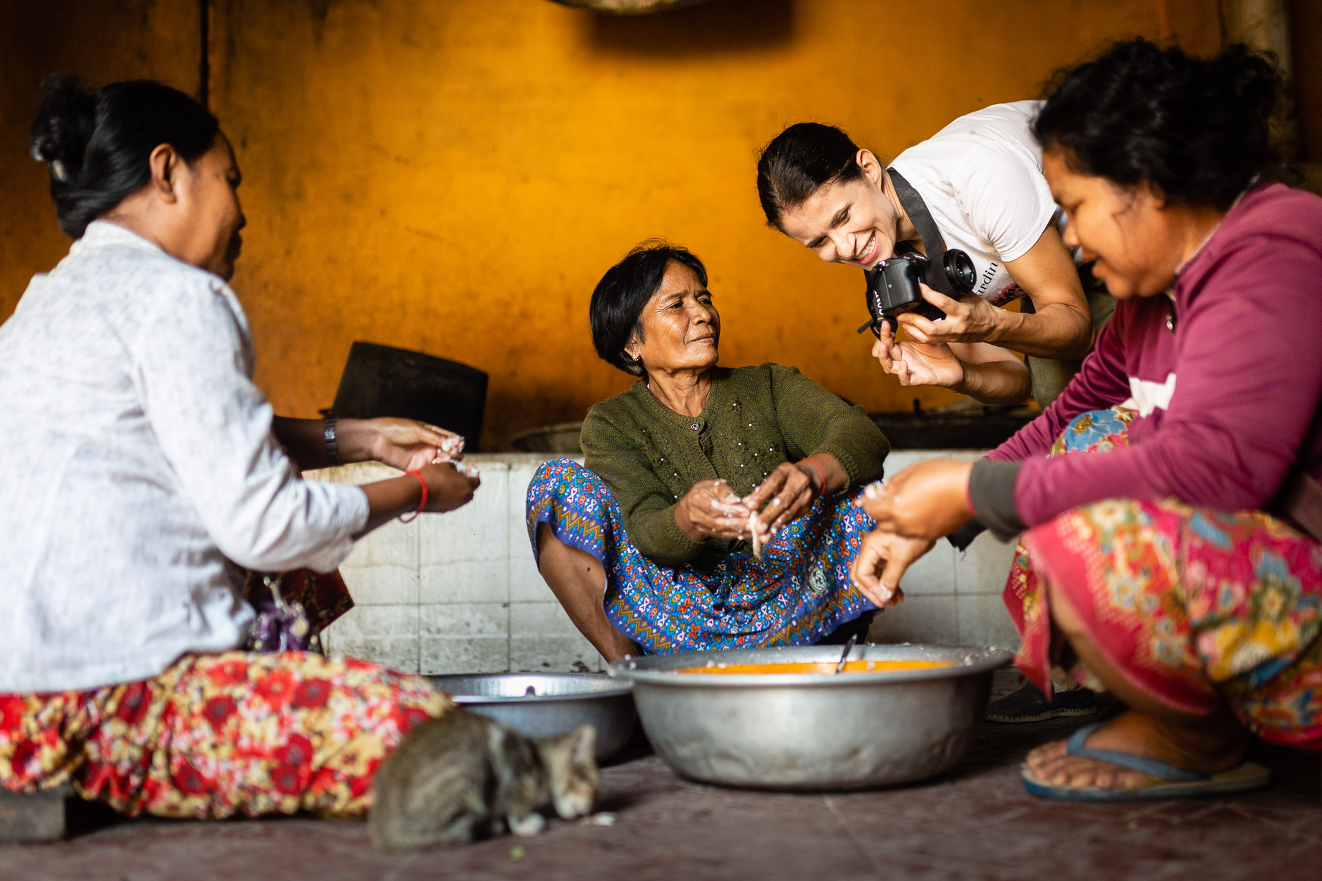 Client during our Cambodia Photography Tour Client during our Cambodia Photography Tour