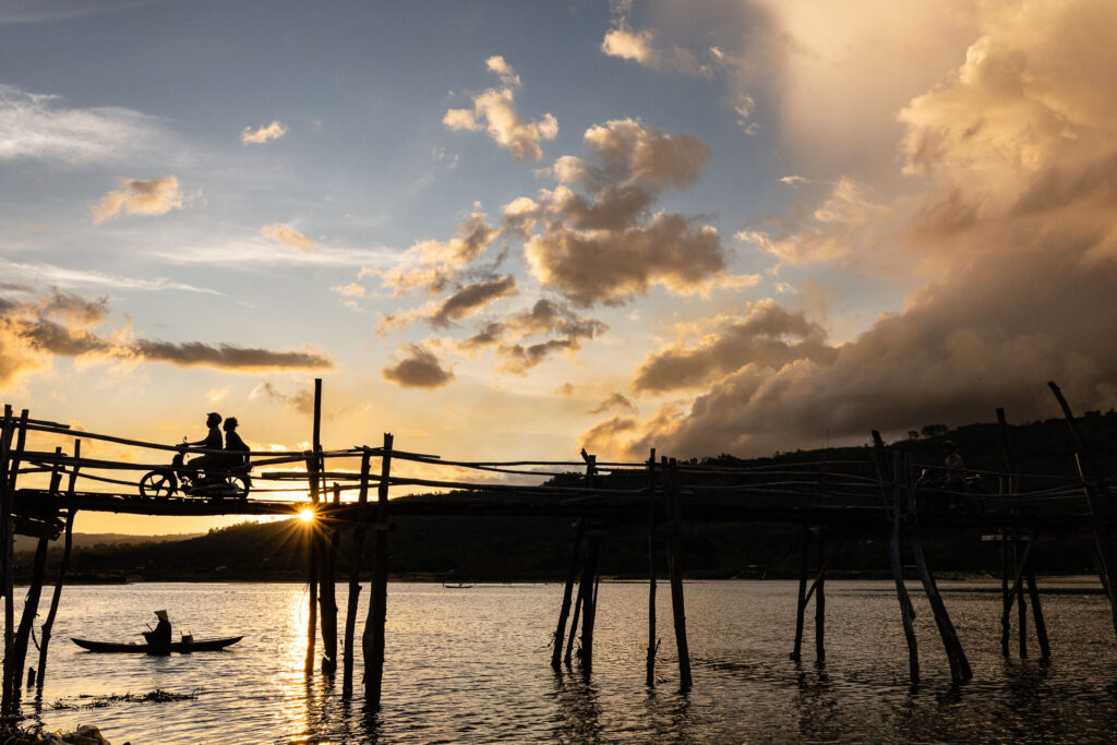 Sunset in Central Vietnam