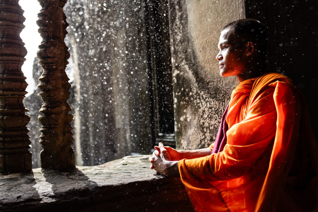 Monk in Angkor