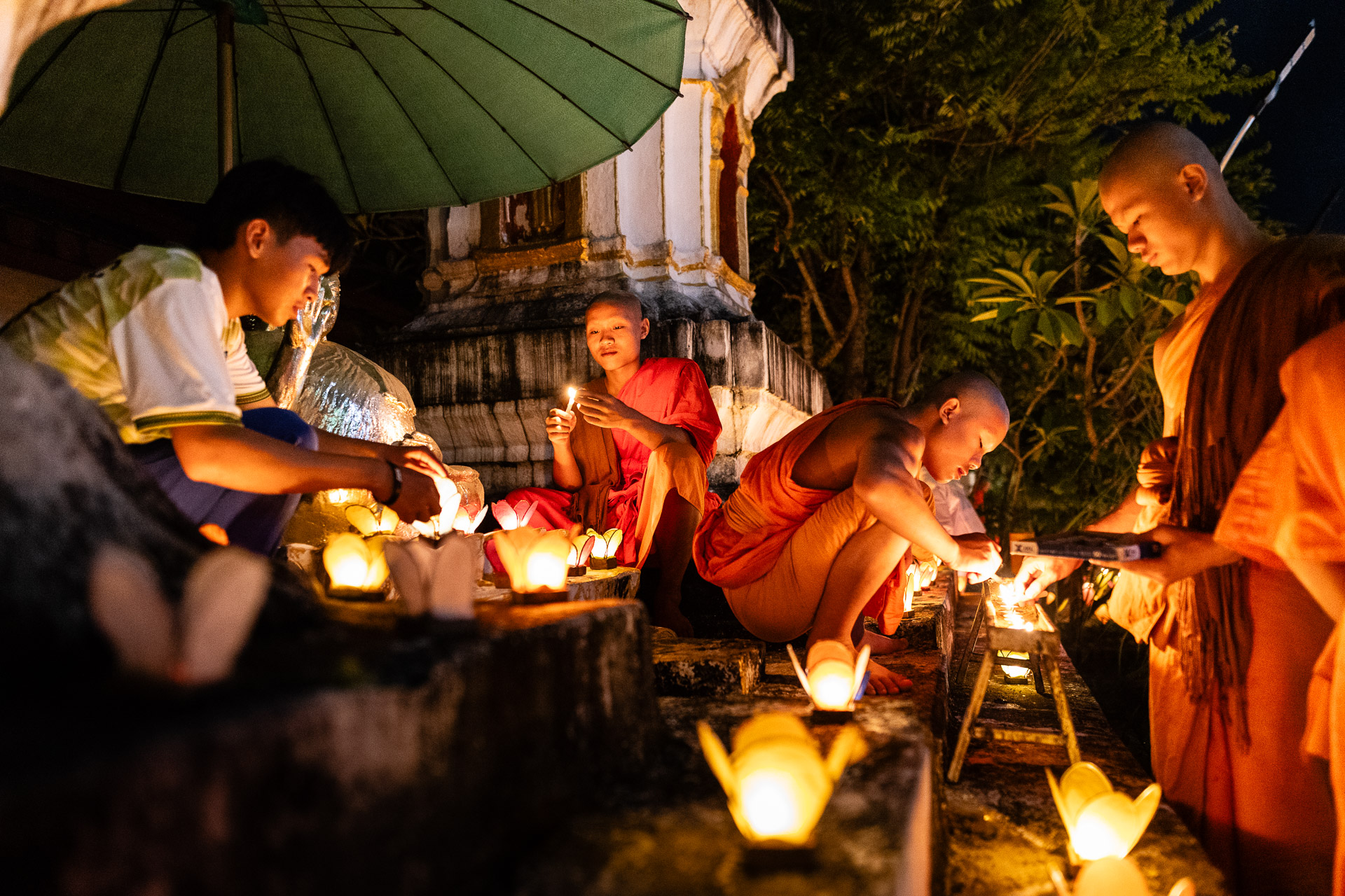 the Festival of Light Boun Ork Phansa