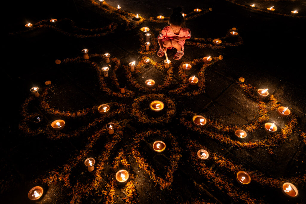 Light Festival in Laos