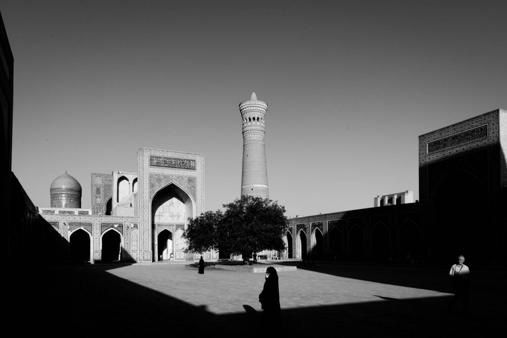 Silhouettes in Bukhara
