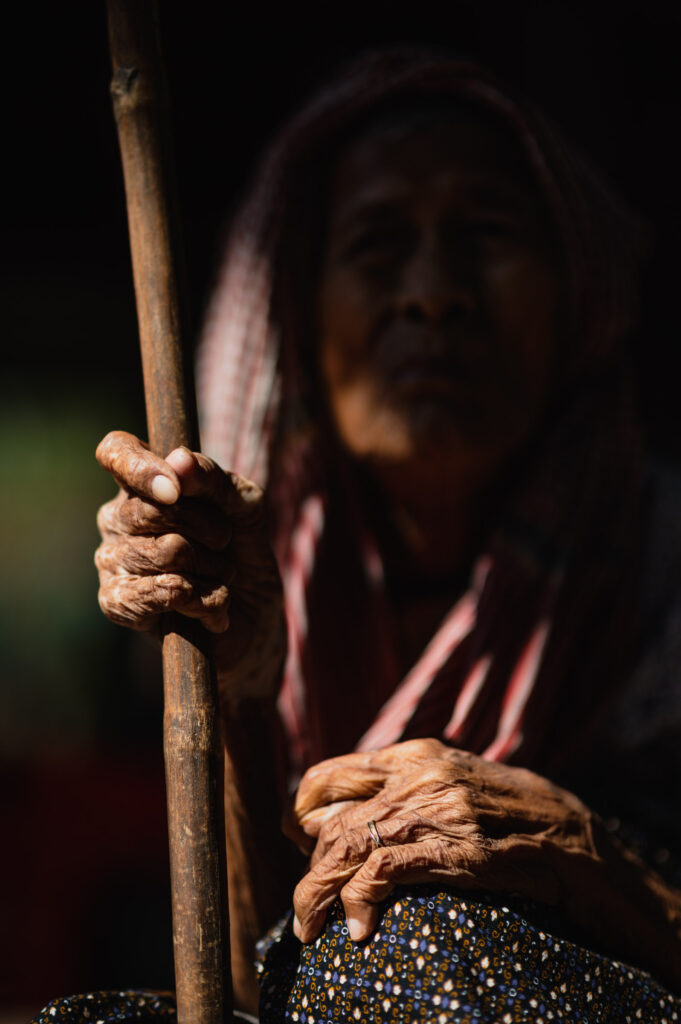 Old Khmer Woman on 29 November 2024