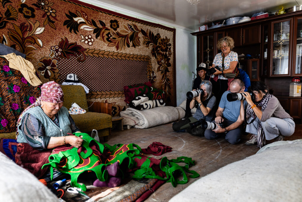 Meeting people in their home