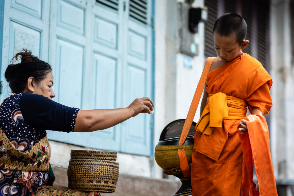Morning Alms Luang Prabang