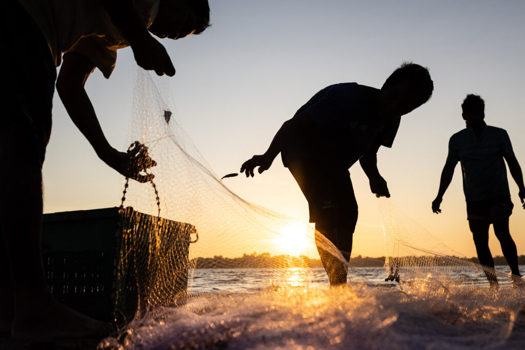 Fishermen of the Mekong