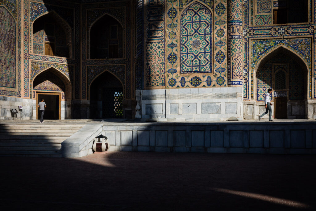 Light and shadow in Samarkand