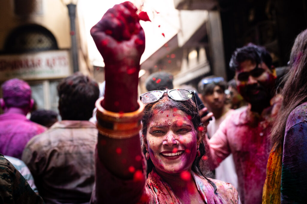 Holi in Vrindavan