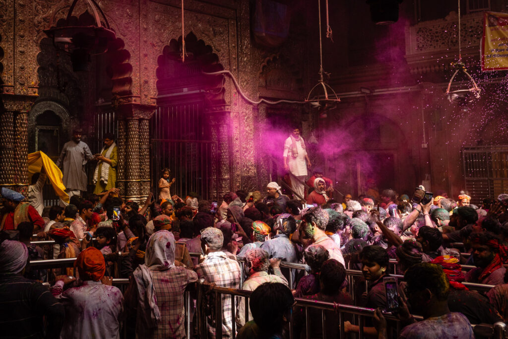Holi Festival in Vrindavan
