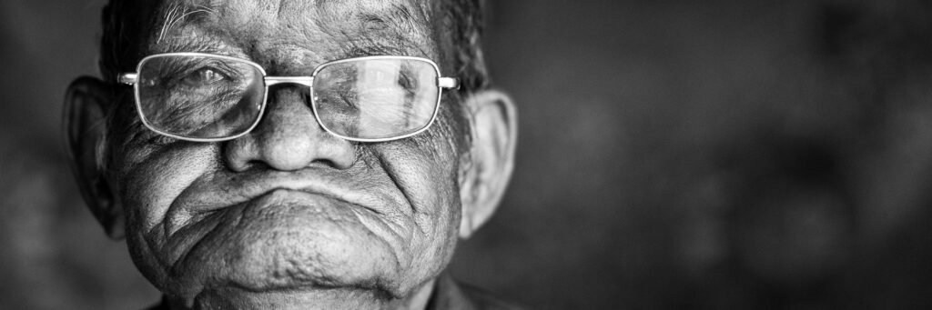 Old Khmer Portrait