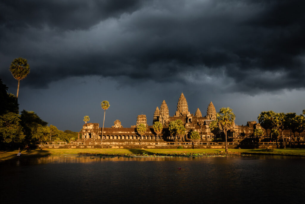 Angkor Wat at sunset
